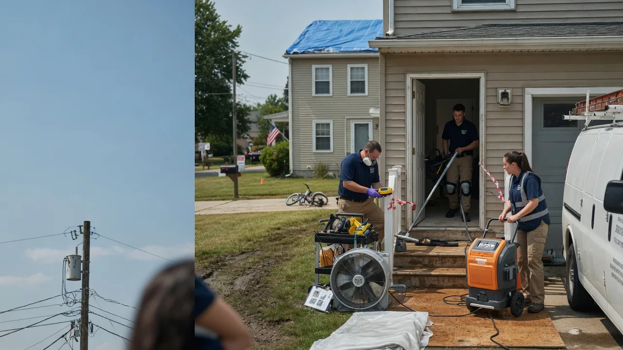 Water Damage Repair in Walnut, KS near me